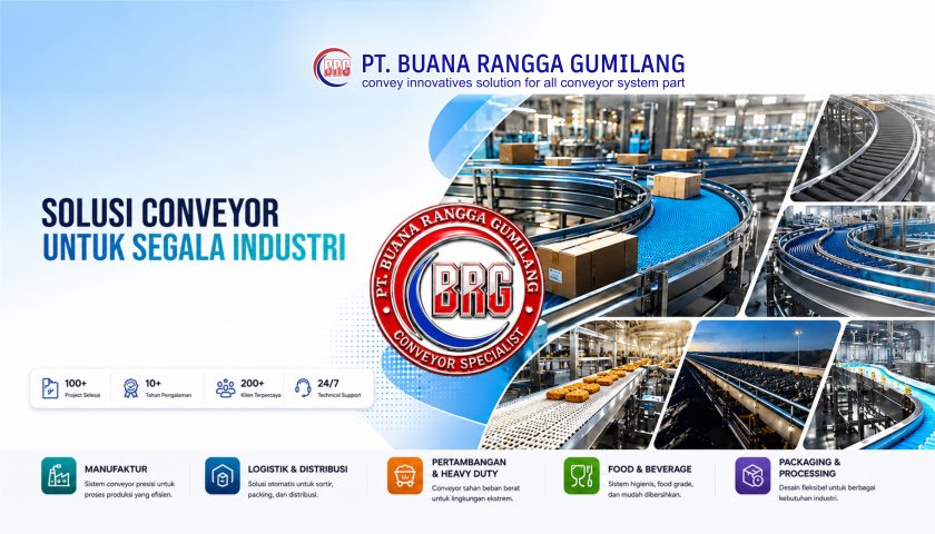 Conveyor Belt Heavy Duty BW 600 hingga BW 3000 untuk Industri Pertambangan, Semen, Power Plant dan Material Handling